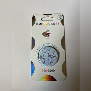 PopSockets: Phone Grip Expanding Kickstand Pop Socket for Phone Space Doodle